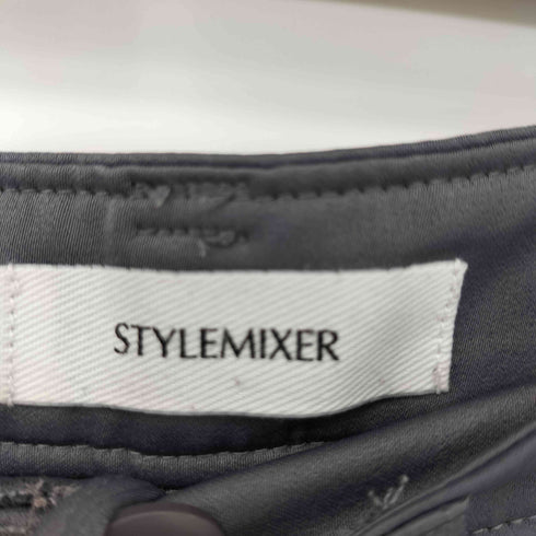 スタイルミキサー STYLEMIXER マットサテンタックパンツ レディース JPN:XS