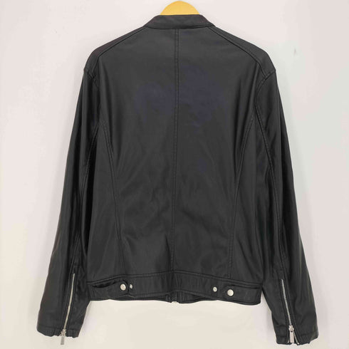 ザラ ZARA Faux leather Jaket フェイクレザージャケット メンズ import:M