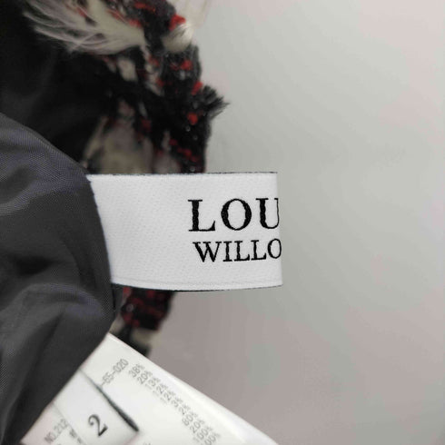 ルルウィルビー LOULOU WILLOUGHBY フロントボタン ツイードスカート レディース JPN:2