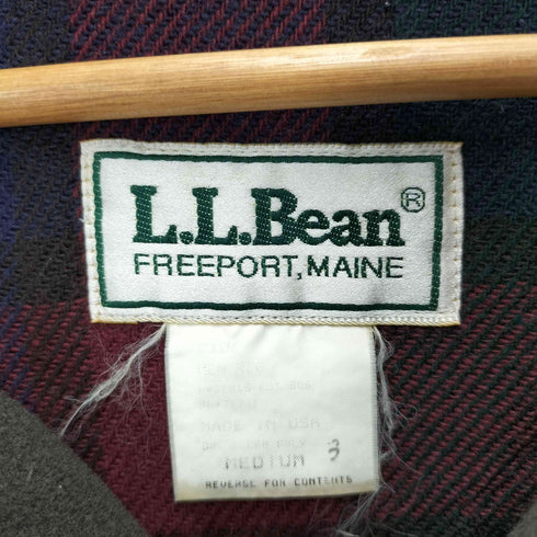 エルエルビーン L.L.Bean 70-80s 裏地チェック ダッフルコート メンズ