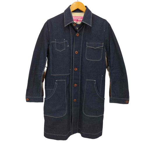 ジュンヤワタナベコムデギャルソンマン JUNYA WATANABE COMME des GARCONS MAN AD2012 素材切替デニムコート メンズ S
