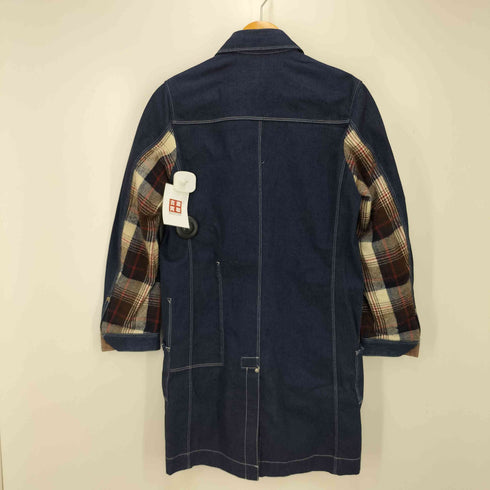 ジュンヤワタナベコムデギャルソンマン JUNYA WATANABE COMME des GARCONS MAN AD2012 素材切替デニムコート メンズ S