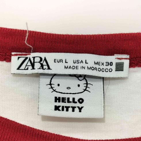 ザラ ZARA リンガーTシャツ レディース import:L