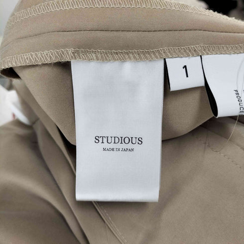 ステュディオス STUDIOUS パウダーサテンスリットスカート レディース JPN:1