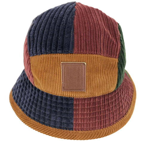 カシラ CA4LA 4CD JET HAT コーデュロイ ジェット ハット マルチカラー メンズ