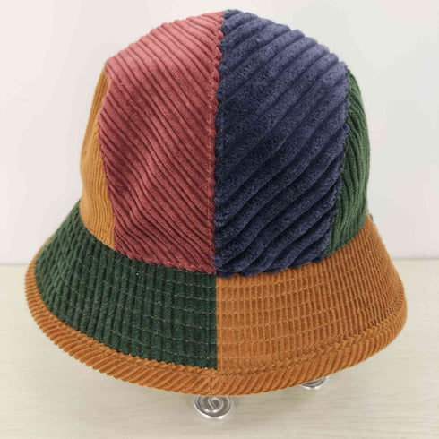 カシラ CA4LA 4CD JET HAT コーデュロイ ジェット ハット マルチカラー メンズ