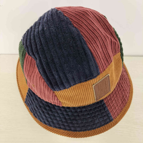 カシラ CA4LA 4CD JET HAT コーデュロイ ジェット ハット マルチカラー メンズ