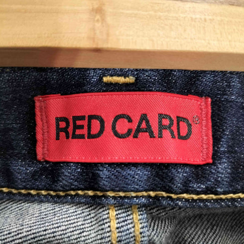 レッドカード REDCARD 26404 カットオフ ストレッチ クロップド デニムパンツ レディース 23