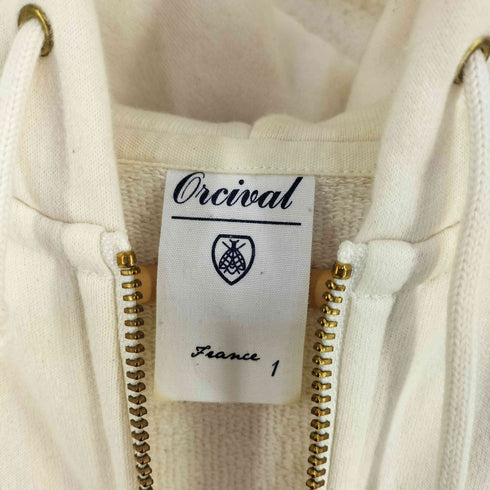 オーチバル ORCIVAL FULL ZIP SWEAT PARKA レディース JPN:1