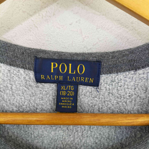 ポロラルフローレン POLO RALPH LAUREN Boy's Logo Print Fleece Crew Neck Sweat メンズ JPN:XL