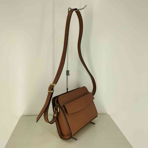 PENELOPE イタリア製 レザー フラップ ショルダーバッグ レディース ONE SIZE