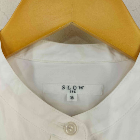 スロウ SLOW Soft Wash Shirting チュニック シャツ レディース JPN:38