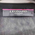 レオナール LEONARD リブ総柄 ボタンレス カーディガン レディース JPN:M