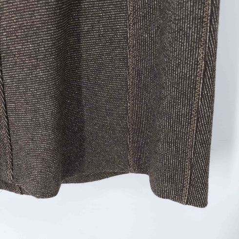 バーバリーブルーレーベル BURBERRY BLUE LABEL ナイロン混ウールミディアムスカート レディース EUR:38