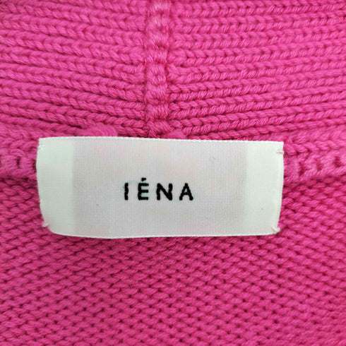 イエナ IENA カシミヤ混天竺 Vネック プルオーバー ニット レディース