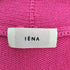 イエナ IENA カシミヤ混天竺 Vネック プルオーバー ニット レディース