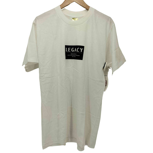 90s LEGACY フロントプリントTシャツ メンズ 胸囲84~98