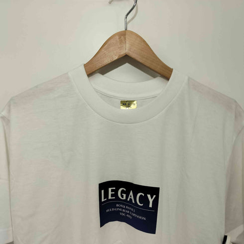 90s LEGACY フロントプリントTシャツ メンズ 胸囲84~98