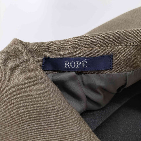 ロペ ROPE ファスナーポケット セットアップ ウールジャケット ウールショーツ レディース