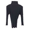 プリーツプリーズイッセイミヤケ PLEATS PLEASE ISSEY MIYAKE プリーツ加工ボトルネックトップス レディース JPN:3