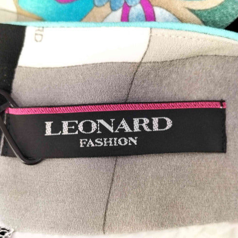 レオナール LEONARD 花柄ノースリーブワンピース レディース JPN:34