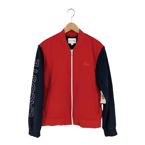 ラコステ LACOSTE スタジアムジャンパーモチーフジップブルゾン メンズ import:M