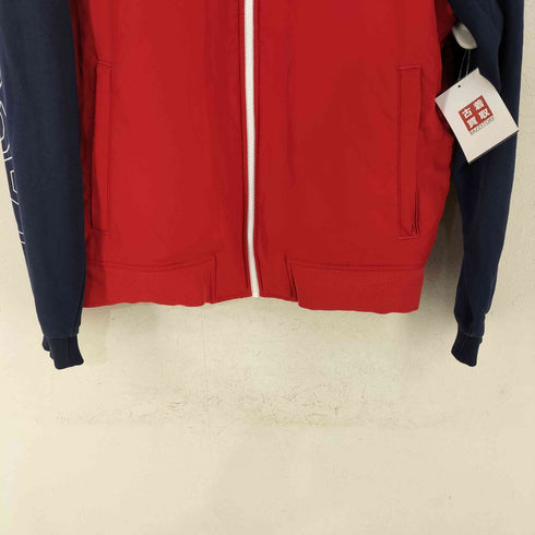 ラコステ LACOSTE スタジアムジャンパーモチーフジップブルゾン メンズ import:M