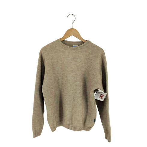 DECATHLON ウールアクリル クルーネックニット メンズ import:M