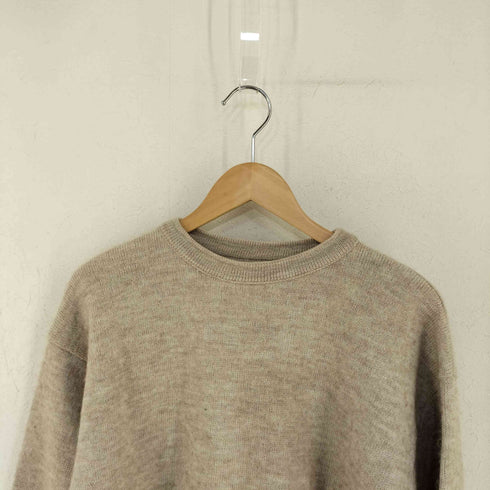 DECATHLON ウールアクリル クルーネックニット メンズ import:M