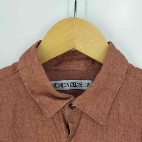 インディヴィジュアライズドシャツ individualized shirts リネンロングシャツ メンズ