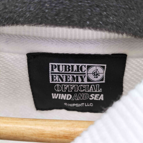 ウィンダンシー WIND AND SEA PUBLIC ENEMY プリントデザインクルーネックスウェット メンズ JPN:M
