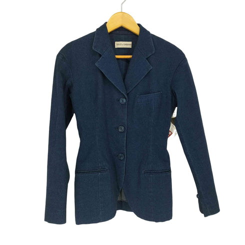 ドルチェアンドガッバーナ DOLCE&GABBANA デニム3Bテーラードジャケット レディース