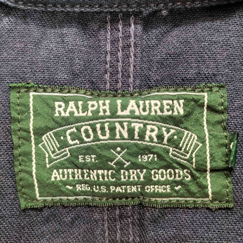 ラルフローレン RALPH LAUREN COUNTRY 80s 後染め カバーオールジャケット メンズ 9