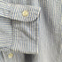ラルフローレン RALPH LAUREN CUSTOM FIT シアサッカーストライプシャツ メンズ JPN:L