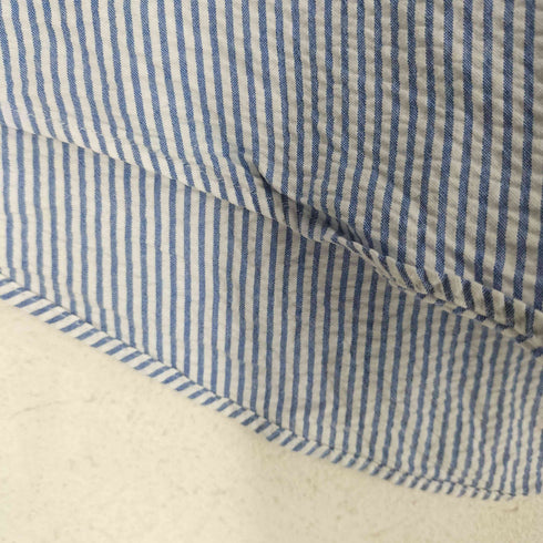 ラルフローレン RALPH LAUREN CUSTOM FIT シアサッカーストライプシャツ メンズ JPN:L