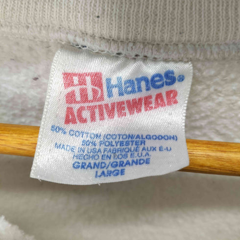 ヘインズ Hanes 90S MADE IN USA ラグランクルーネックスウェット メンズ import:L