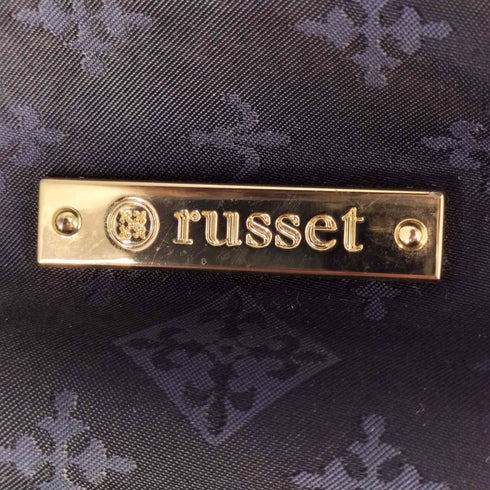 ラシット russet スクエアフォルム フロントポケット ショルダーバッグ レディース