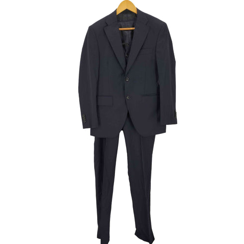 アダムエロペワイルドライフテーラー Adam et Rope WILD LIFE TAILOR 3ピースセットアップ ストライプ メンズ