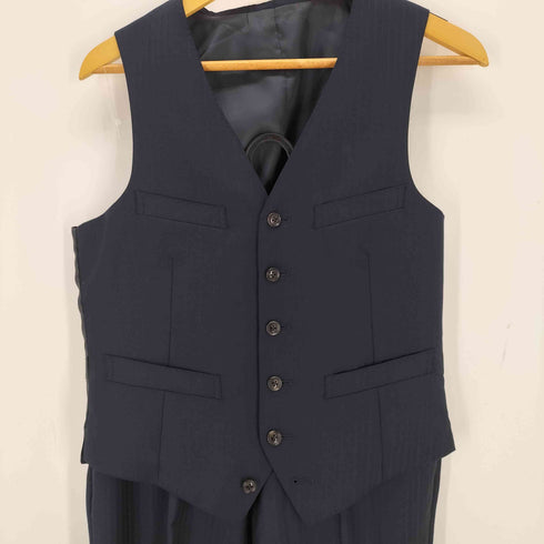 アダムエロペワイルドライフテーラー Adam et Rope WILD LIFE TAILOR 3ピースセットアップ ストライプ メンズ