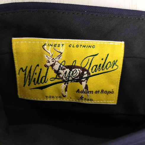 アダムエロペワイルドライフテーラー Adam et Rope WILD LIFE TAILOR 3ピースセットアップ ストライプ メンズ