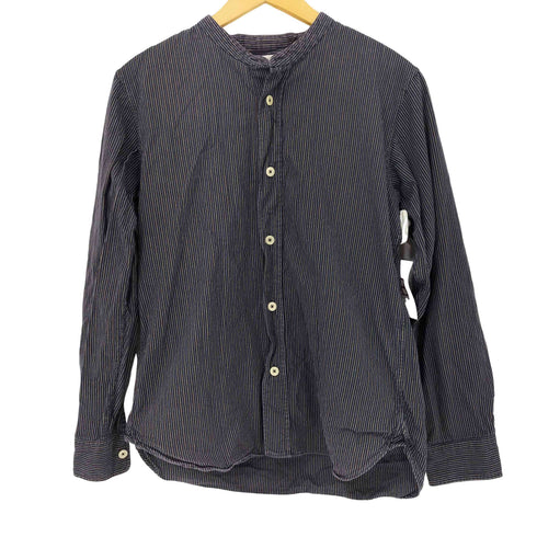 エムエイチエル MHL. バンドカラー マルチストライプ L/S シャツ レディース JPN:M