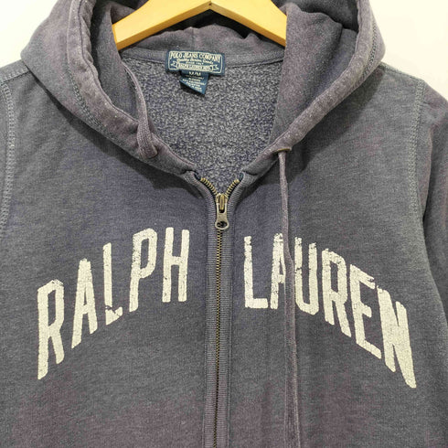 ポロジーンズカンパニーラルフローレン POLO JEANS COMPANY RALPH LAUREN アーチロゴプリント ジップアップパーカー メンズ import:M