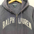 ポロジーンズカンパニーラルフローレン POLO JEANS COMPANY RALPH LAUREN アーチロゴプリント ジップアップパーカー メンズ import:M