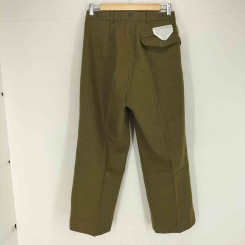 AUSTRALIAN ARMY 2タックウールトラウザーパンツ メンズ W76