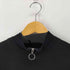 BACKSTAGE PASS RIB LOGO-MOCK NECK リブロゴ モックネック ビッグシルエット トレーナー メンズ 3-4