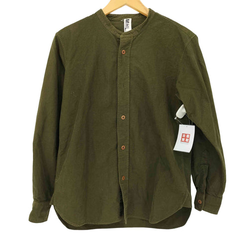 エムエイチエル MHL. バンドカラー L/S シャツ レディース JPN:S