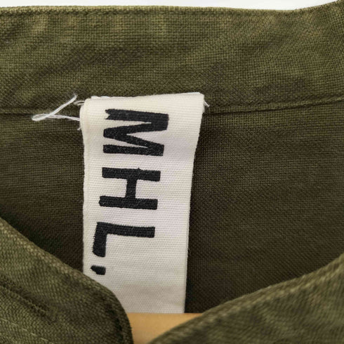 エムエイチエル MHL. バンドカラー L/S シャツ レディース JPN:S