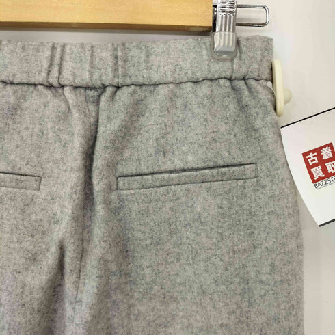 マカフィー MACPHEE エコテックウールストレッチ イージーストレートパンツ レディース JPN:34