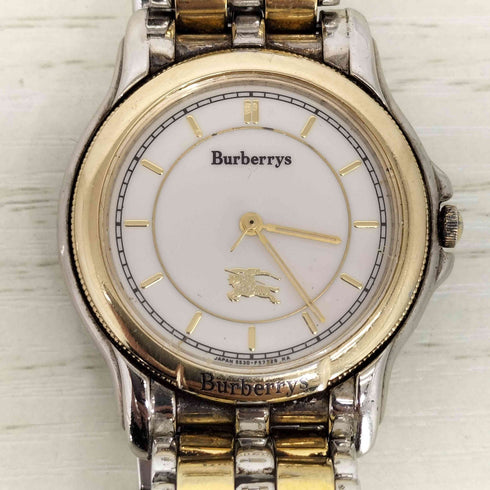 バーバリー BURBERRY ツートン ステンレス 腕時計 メンズ