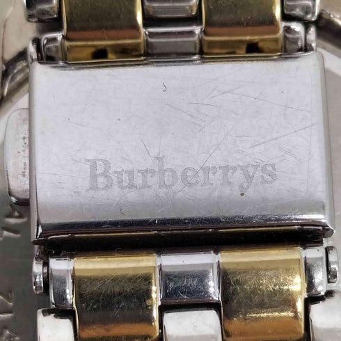 バーバリー BURBERRY ツートン ステンレス 腕時計 メンズ